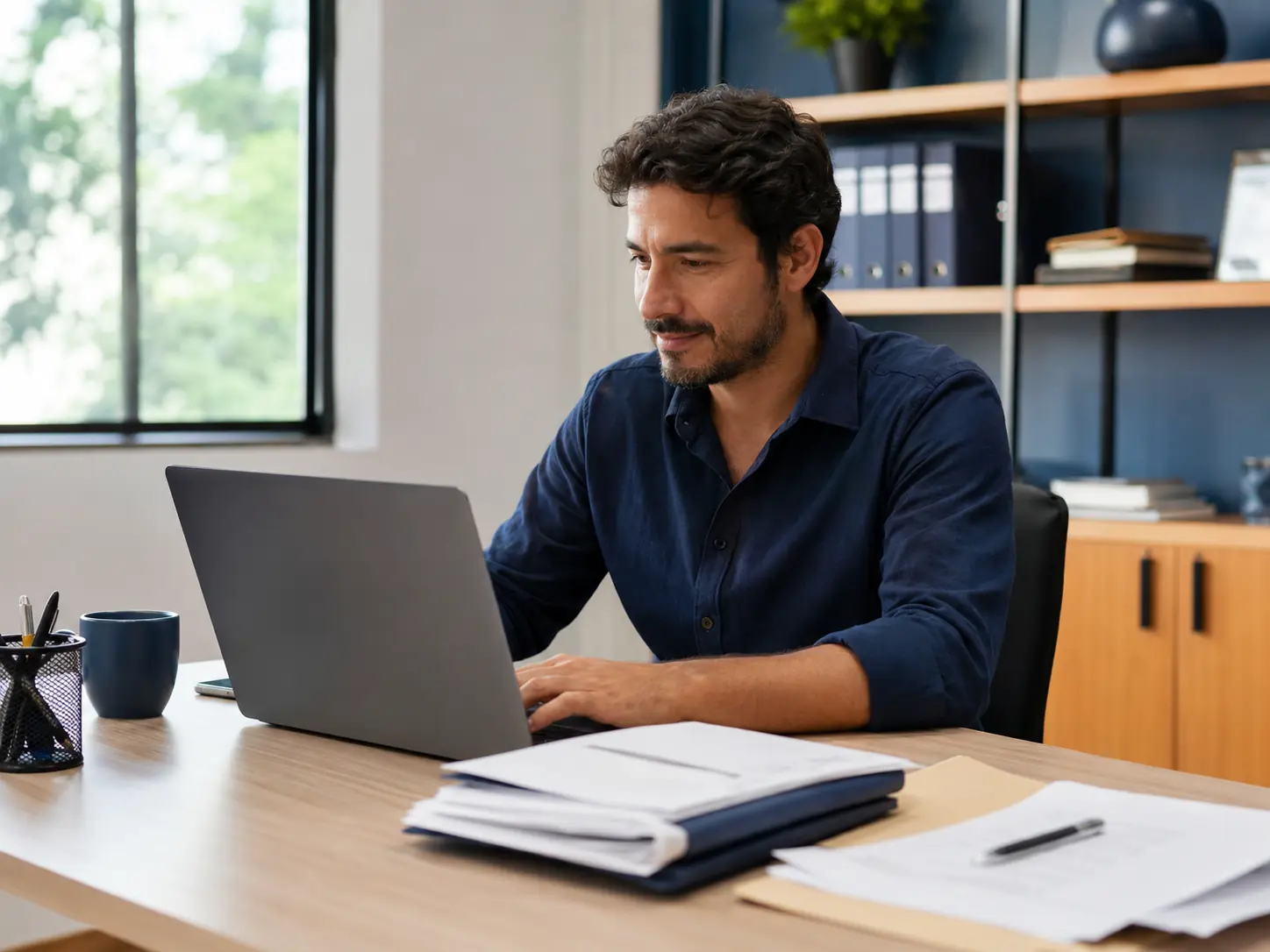 Empreendedor comparando requisitos técnicos de certificado digital